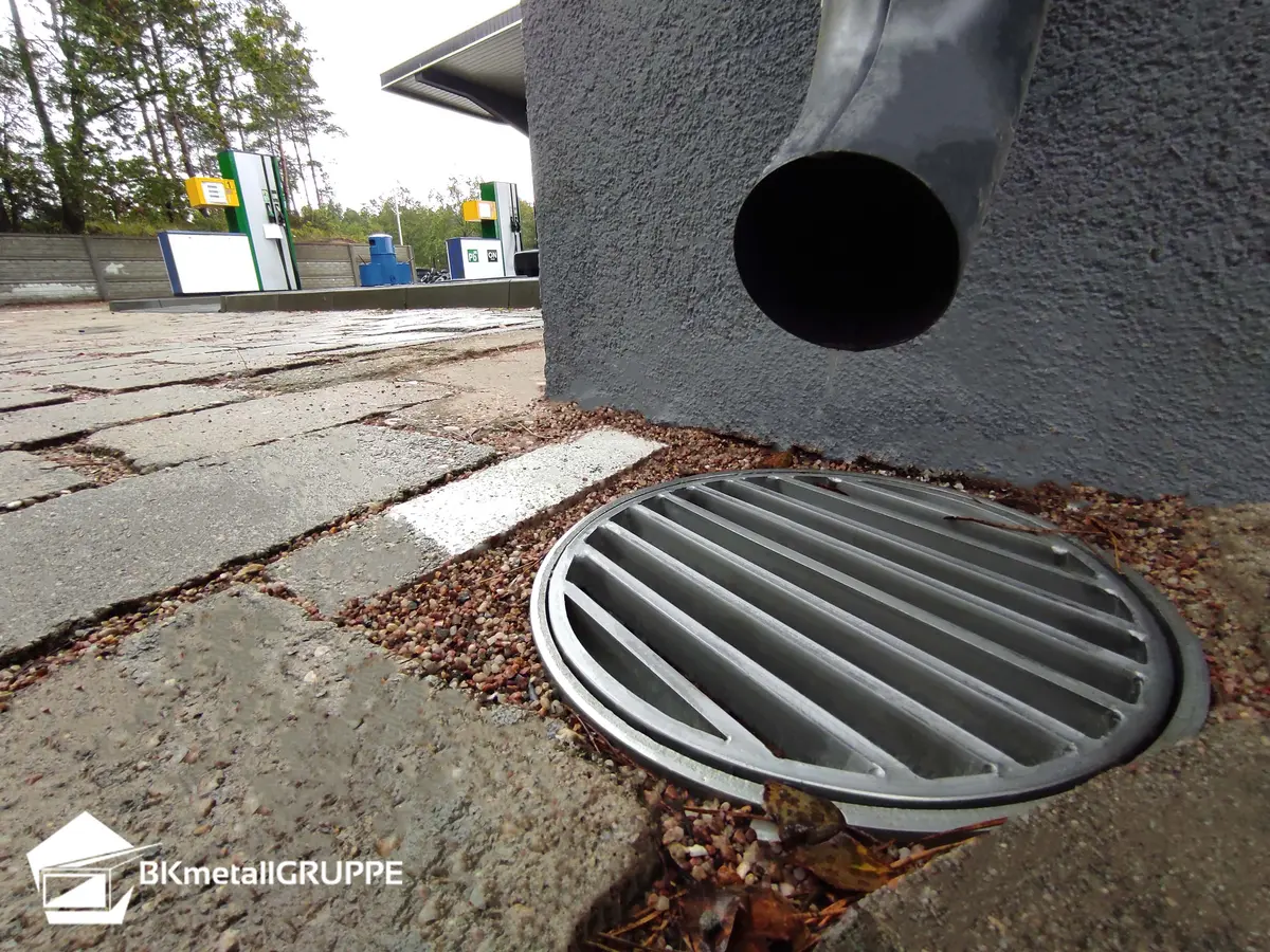 Asit dayanıklı paslanmaz çelikten profesyonel yer süzgeci