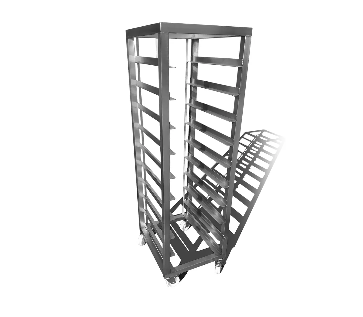 Paslanmaz Çelik Taşıma Arabası