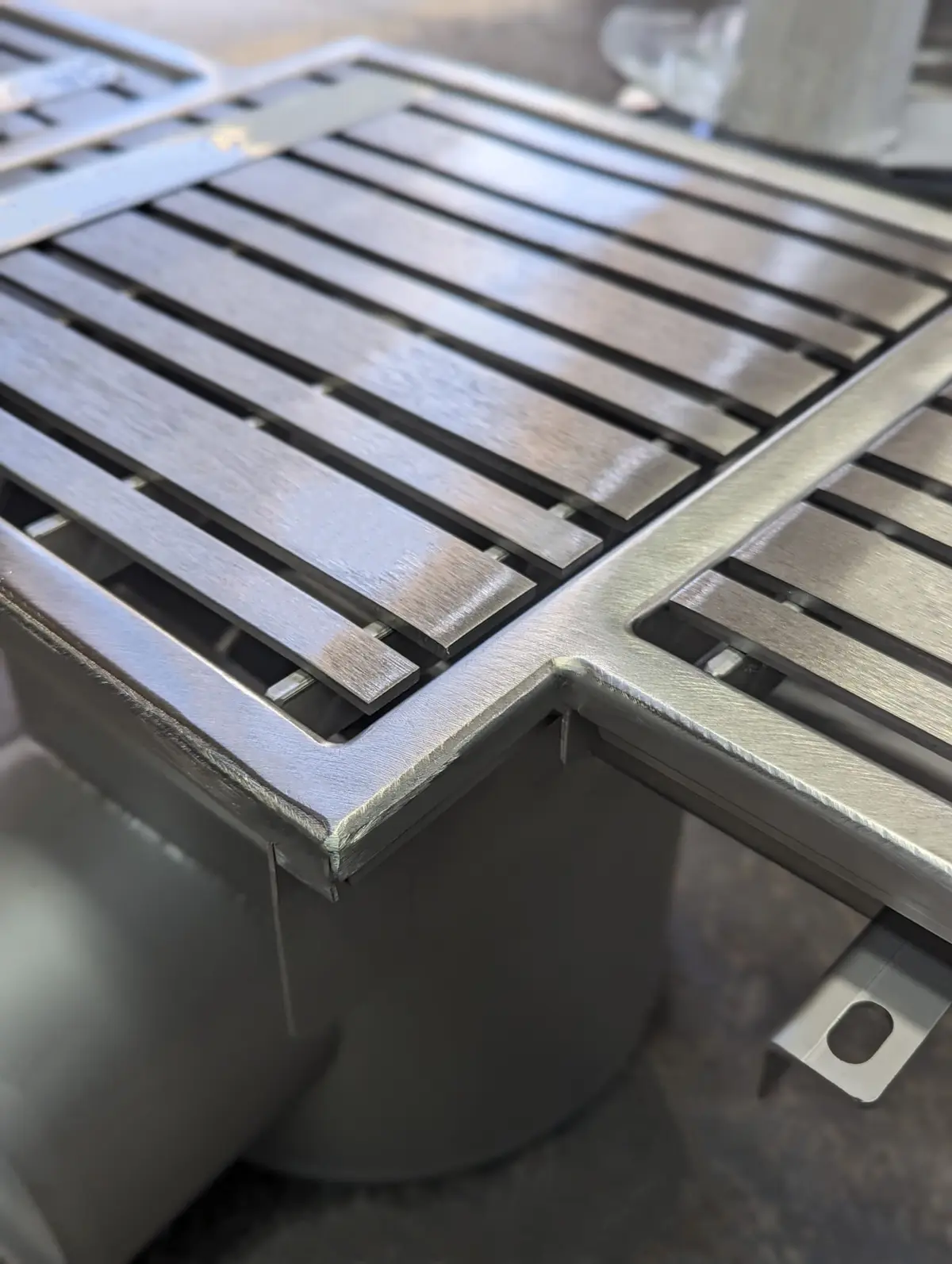 Hijyenik paslanmaz çelik kapak