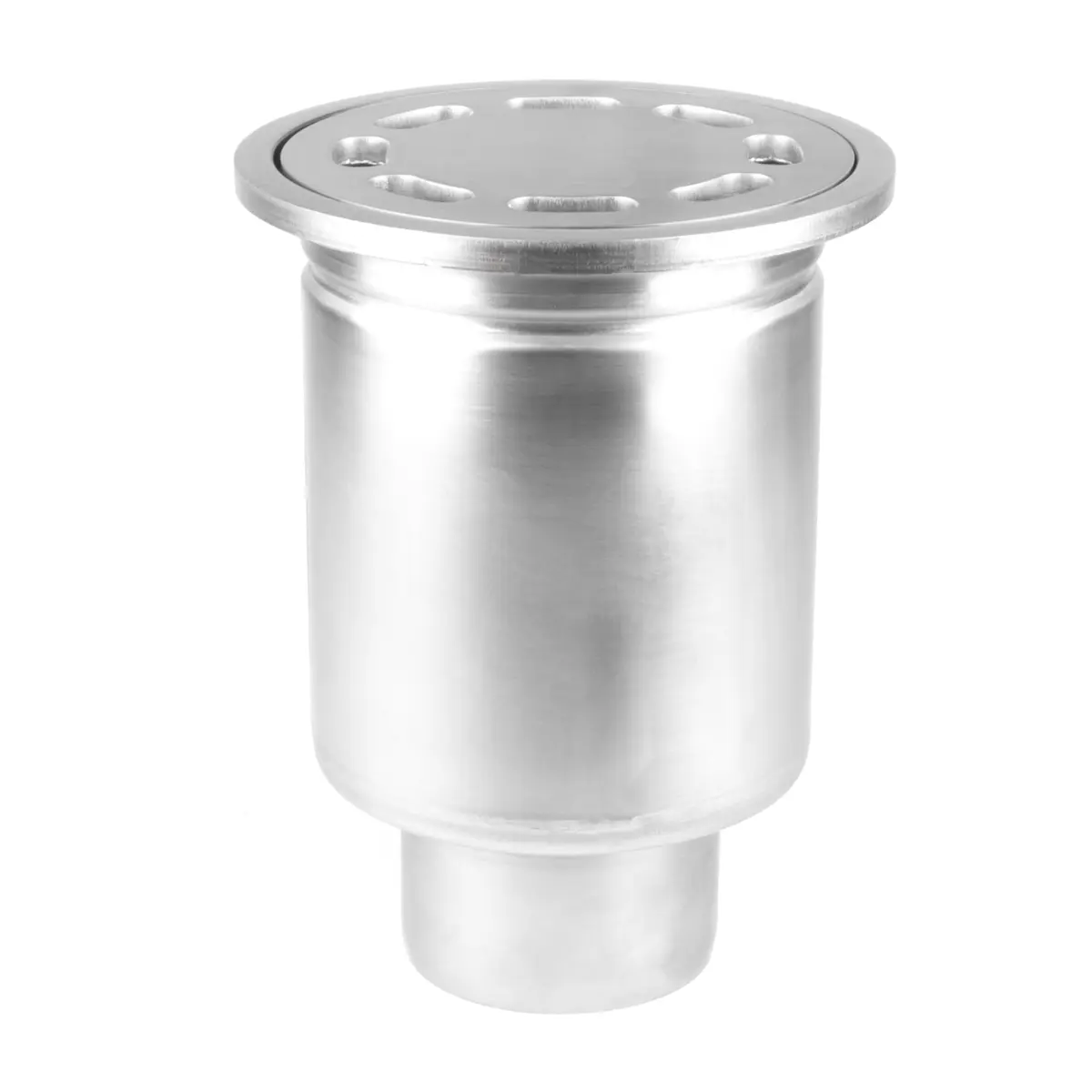 Delikli plaka kapaklı dikey yuvarlak giriş