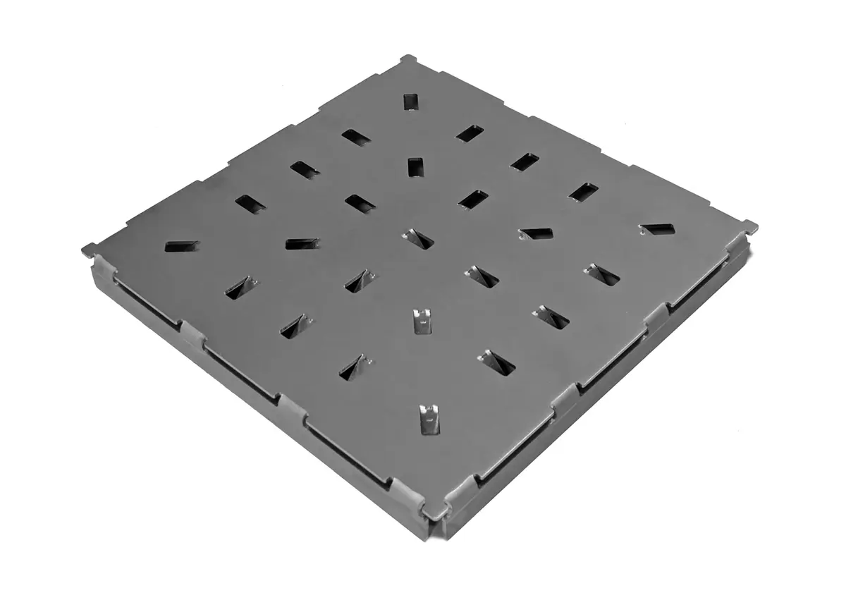 Paslanmaz Çelik Zemin Plakaları