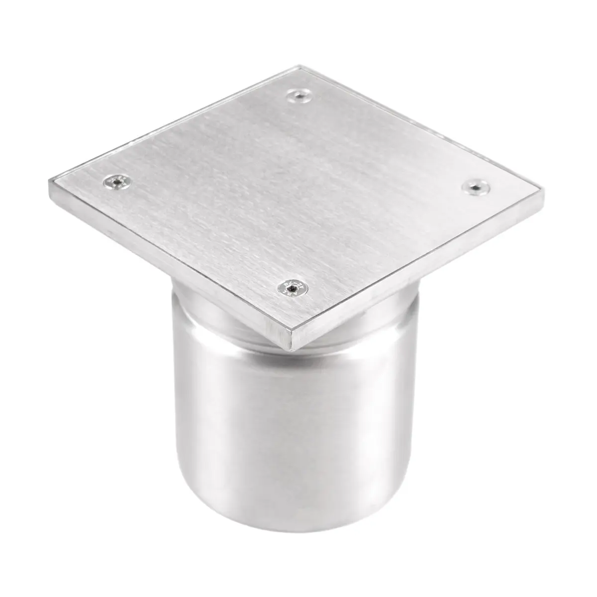 Plaka kapaklı dikey paslanmaz çelik muayene