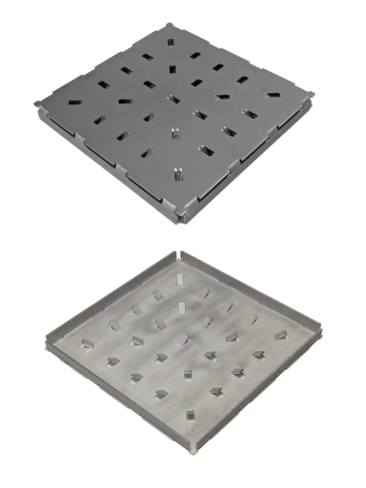 Paslanmaz Çelik Zemin Plakaları